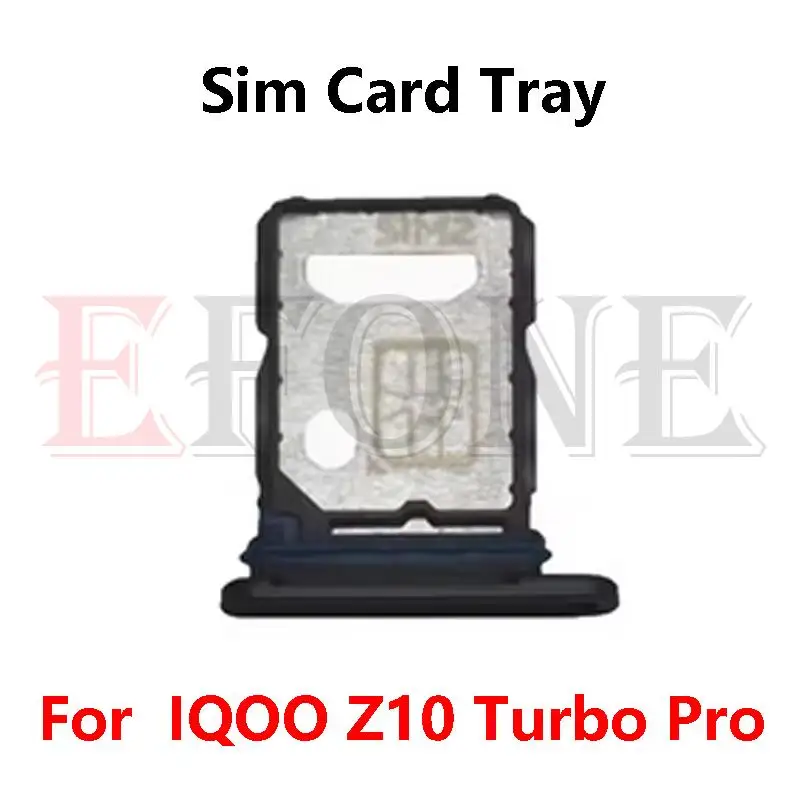 For Vivo IQOO Z10X Z10 Turbo Pro SIM Card Tray Slot Holder Adapter