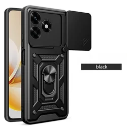 Custodia Rugged Armor con Anello Magnetico e Protettore per Obiettivo Scorrevole