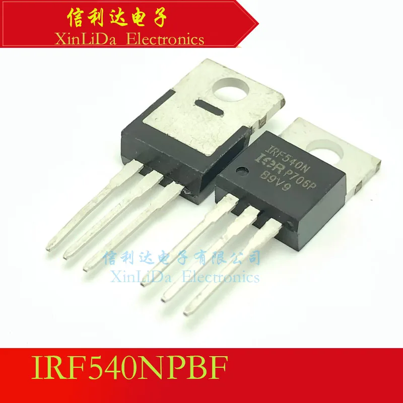 

IRF540NPBF IRF540N IRF540 N channel 33A 100V The field effect tube New and Original