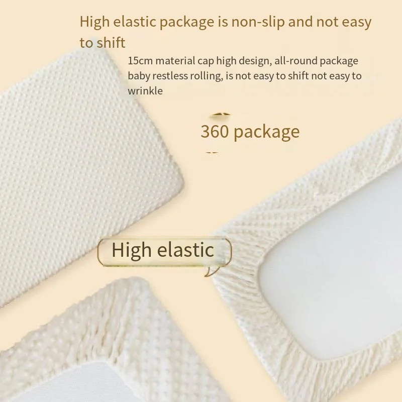 Baby Mattress Beanie Velvet Winter Bed Sheet Newborn Children Splicing Mattress Cover Velvet Kindergarten Baby Bedding Bedspread