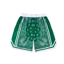 

Style Basketball Training Retro Shorts Men's Street Ball Running Pants Quick-Drying Hip Hop