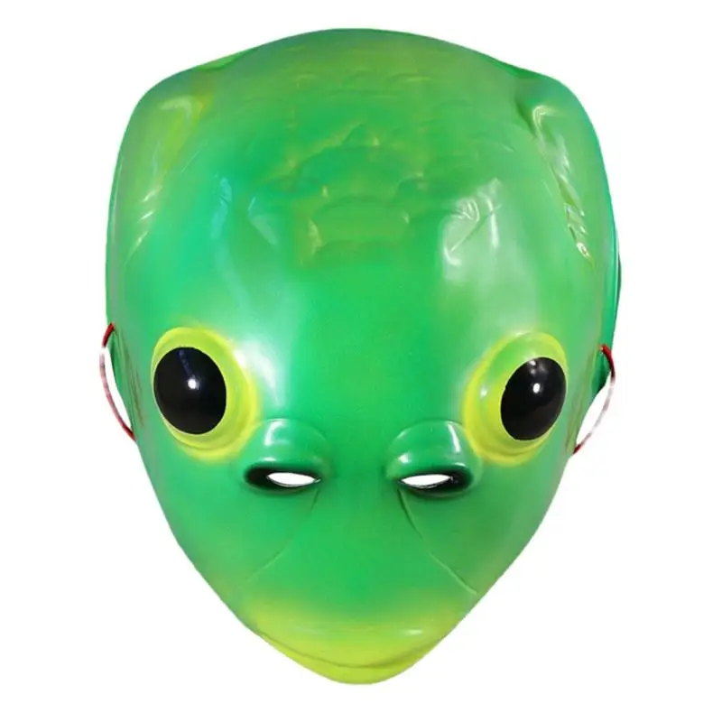 

Animal Fish Head Masque Green Fish Animal Full Head Masque Party Costume For Adult Fancy Dress Face Disguise For Halloween