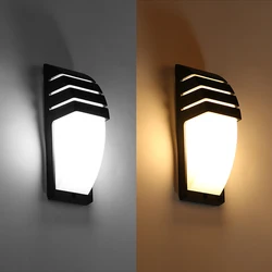 LED outdoor wall light waterproof Radar Motion Sensor led light outdoor wall lamp porch light exterior light outdoor lighting