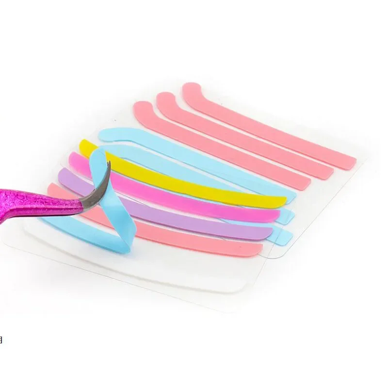 6 stücke Wimpern Heben Silikon Streifen Weiche Lashlift Lockenwickler Pads Wimpern Verlängerung Dauerwelle Band Klebeband Patch Make-Up-Tools – Detail 3