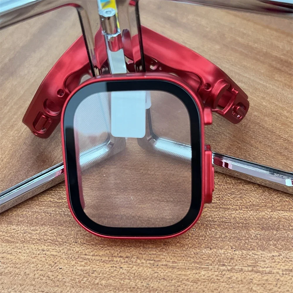 Shockproof Bumper Case with Tempered Glass Screen Protector