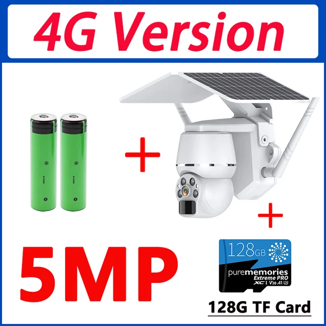5MP 4G Camera 128GB