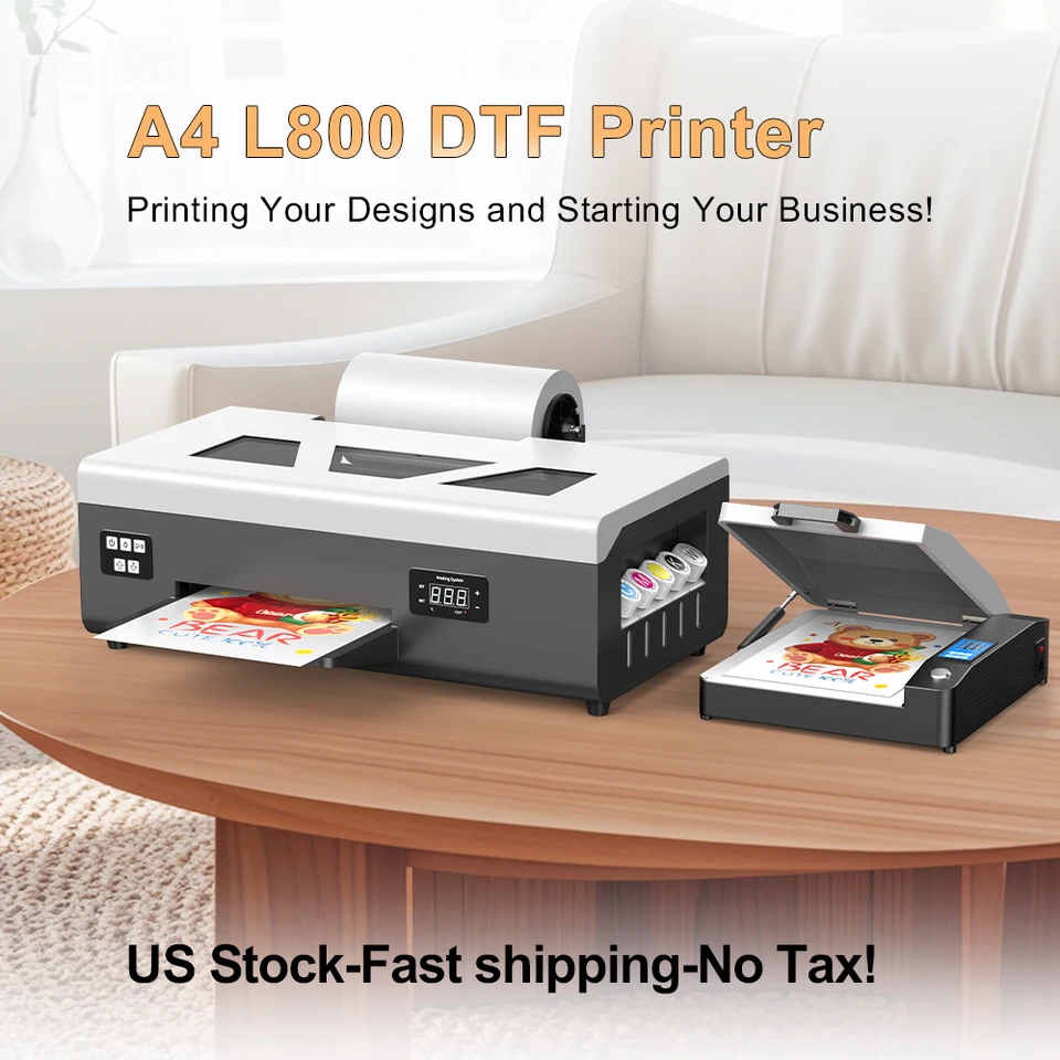 A4 L805 DTF Film Transfer Printer for T-Shirts