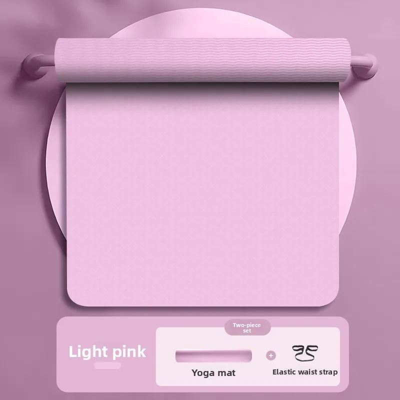 家庭用フィットネスとヨガ用の厚手のヨガマット ダブルサイズ 滑り止め 衝撃吸収 幅2メートル スポーツヨガマット
