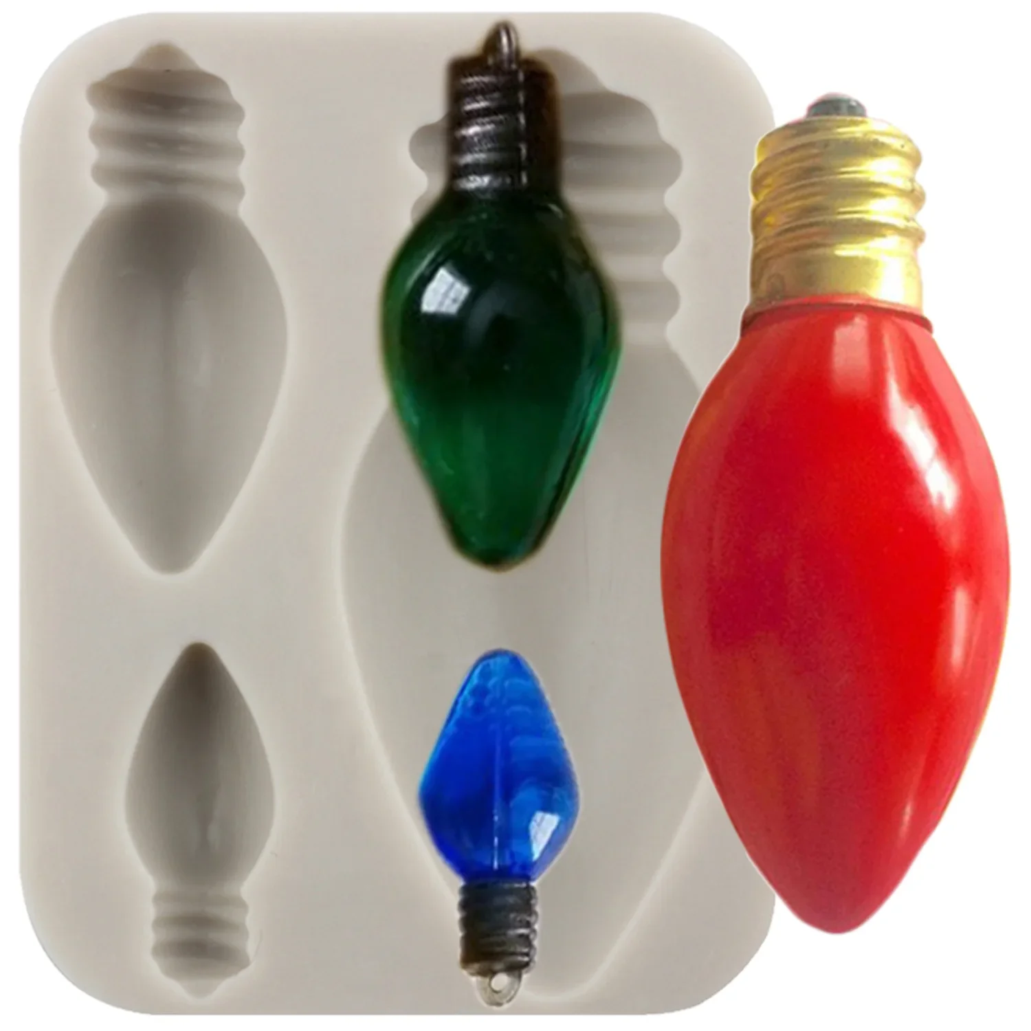 

Силиконовая форма в виде лампочки, форма для торта, инструменты для украшения тортов, форма для шоколада в виде конфет из полимерной глины