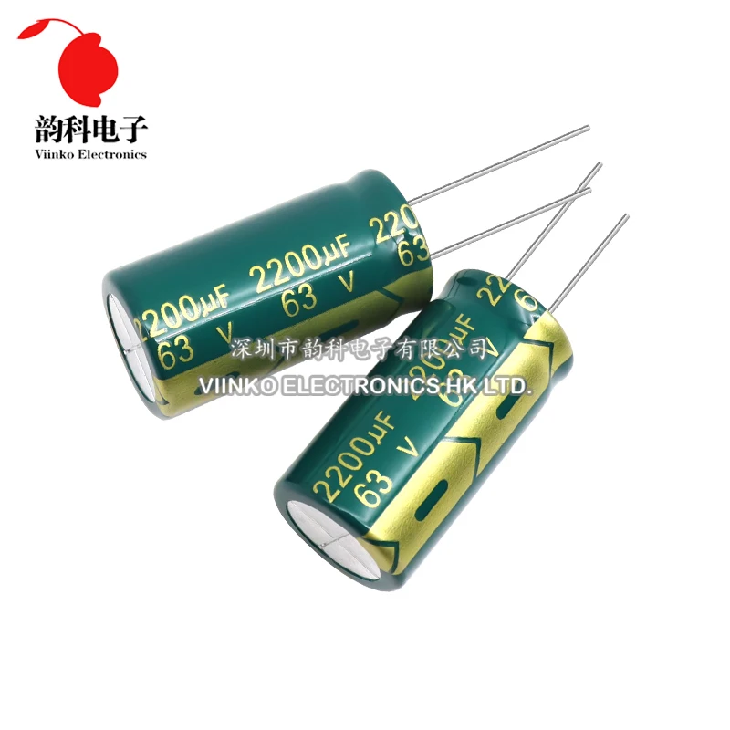 Aluminum Capacitor Aluminum Electrolytic Capacitor Aluminum Capacitor 6.3V 10V 16V 25V 35V 63V 100V 250V 450V 10UF 330UF 470UF 680UF 820UF 1500UF 4700UF High Frequency Low ESR