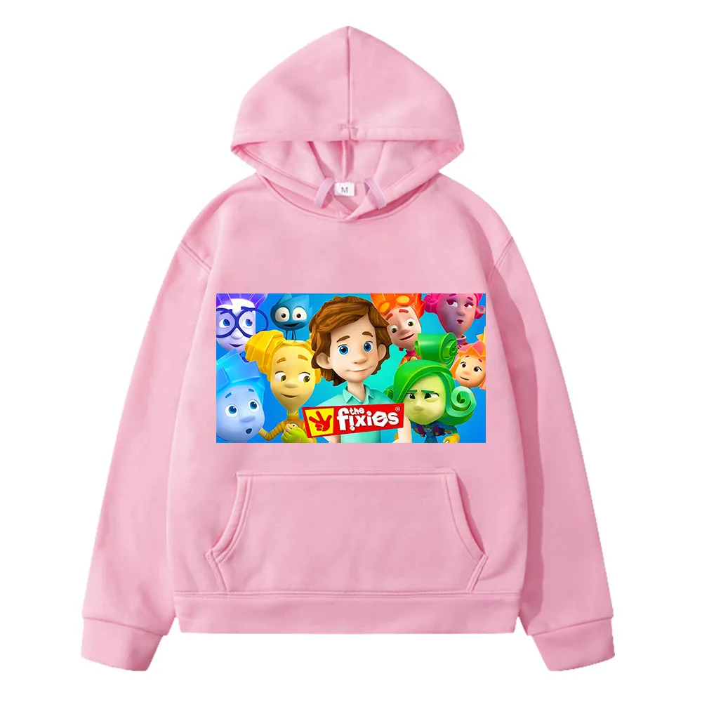 

The Fixies anime hoodie Sweatshirt Fleece Autumn kids clothes girls y2k sudadera pullover Casual Jacket Hoodies for boy and girl