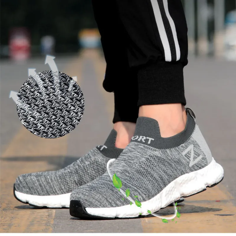 36-46-os méret, férfi/női, munkavédelmi bakancs, kültéri, túracipő, léghálós, sportcipő, pattogatott kukorica talp, kevlár talpbetét, törésálló acél_voghion.com