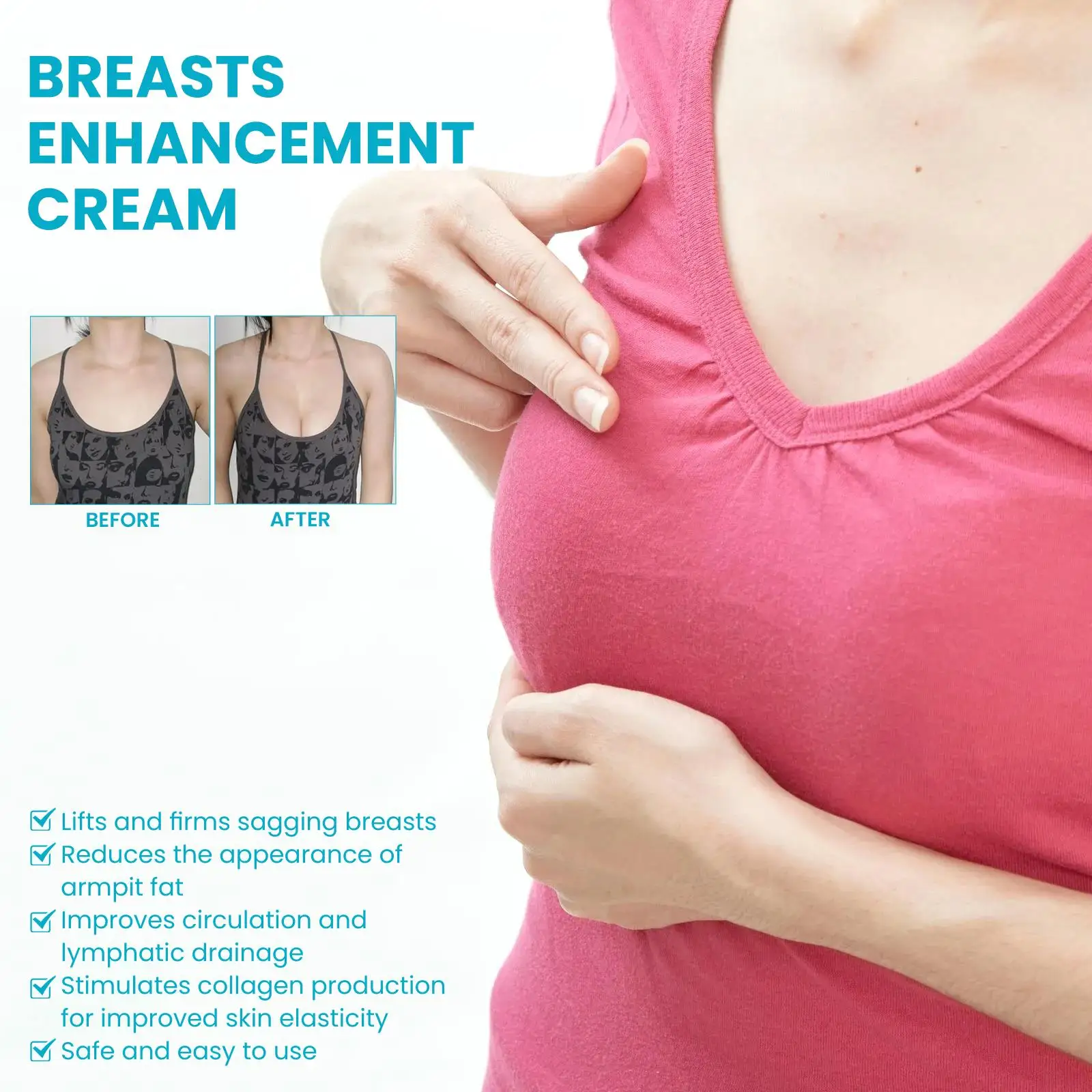 Breast Firming & Firming Breast Care Massage & Lift Cream