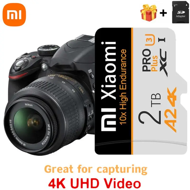 Xiaomi High Speed Class 10 Sd Card 2Tb 1Tb Carte Sd Memory Card 128Gb 256Gb 512Gb Flash Memory Sd Card Per Fotocamera