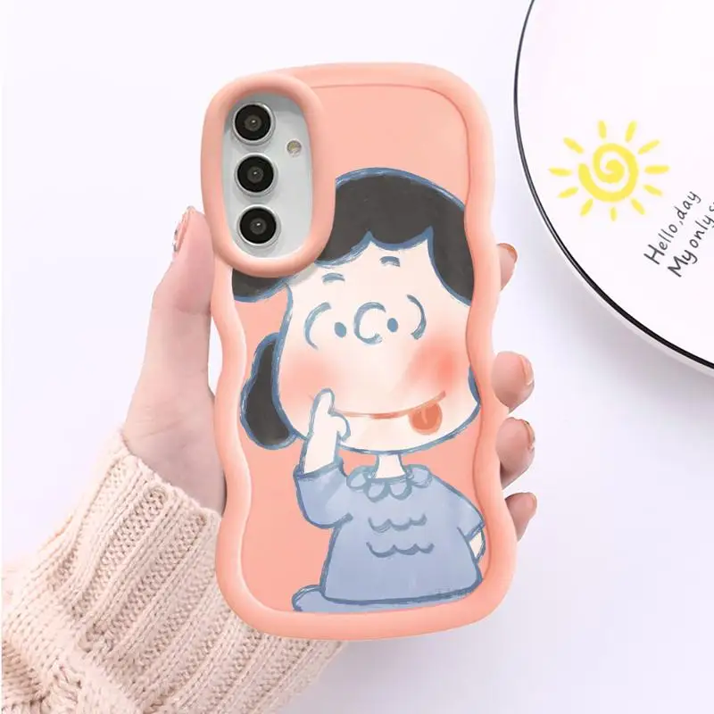 thumbnail image 1 of Funda de teléfono Charlie Brown Linus Van Pelt Sally Brown para Samsung Galaxy A54 A53 A14 A52 A13 A12 A33 A51 A23 A24 A21S Carcasa mate, 1 of 5