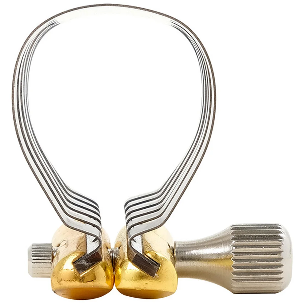 

Component Saxophone Clamp Clarinets Ligature Stainless Steel Copper Instrument Clip for Parts