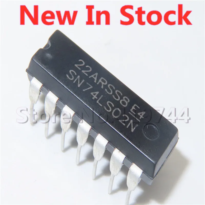 5 Pezzi SN74ALS02N Motorola IC 74LS02 DIP14 Originali