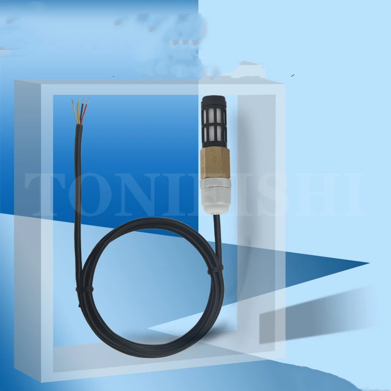 

DL-THS8-SHT20 SHT20 Waterproof Digital Humidity Sensor Probe I2C Black Temperature And Humidity Sensor