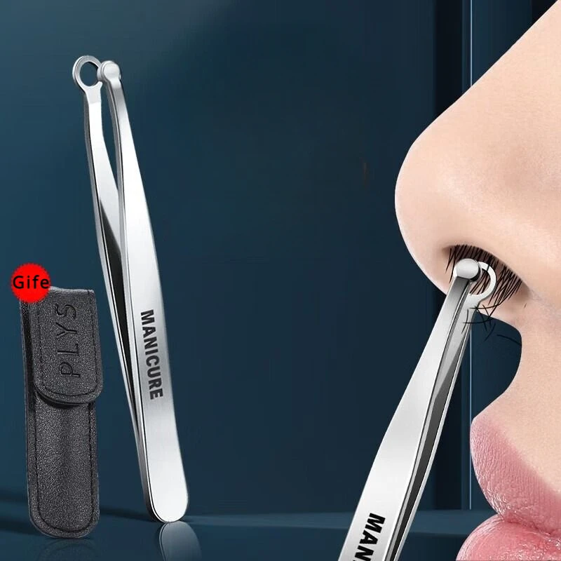 Circular nose hair clipper for safer trimming of nose hair! nasal hair nasal hair cutter nasal removal clip nose hair trimmer