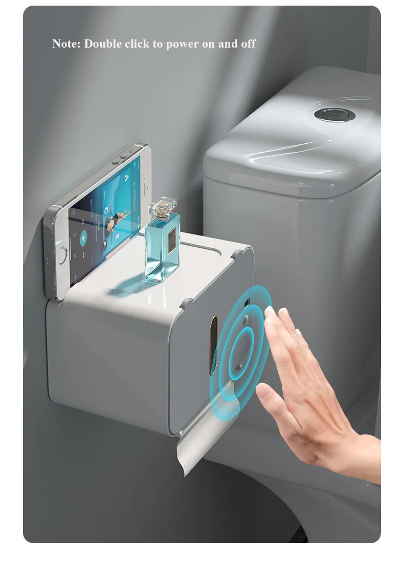 Distributeur Mural de Papier Toilette à Induction