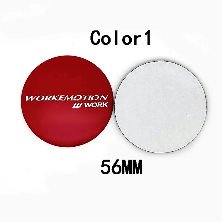 Car Wheel Hub Covers Wheel Center Cap Emblem Sticker 4PCS