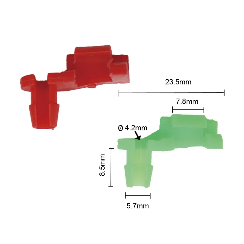 Clips De Tige De Verrouillage De Porte De Voiture En Plastique Et Nylon, 24 Pièces, Attaches De Poussoir, Kit De Clips De Tige De Poignée De Hayon Automobile, Pièces De Voiture
