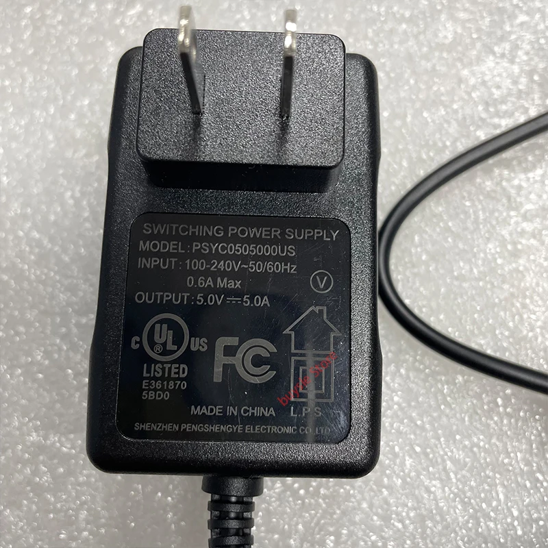 타입-C 플러그 5V 5A 전원 어댑터 LAUNCH X431 padV PADVII 충전기 X431 PRO3S+ V5.0 PSYC0505000US 충전기 전원 공급