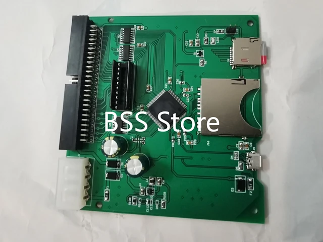 SD Card Replaces The Old SCSI50-pin Hard Drive Circuit Board SCSI Hard Drive  50pin 3.5