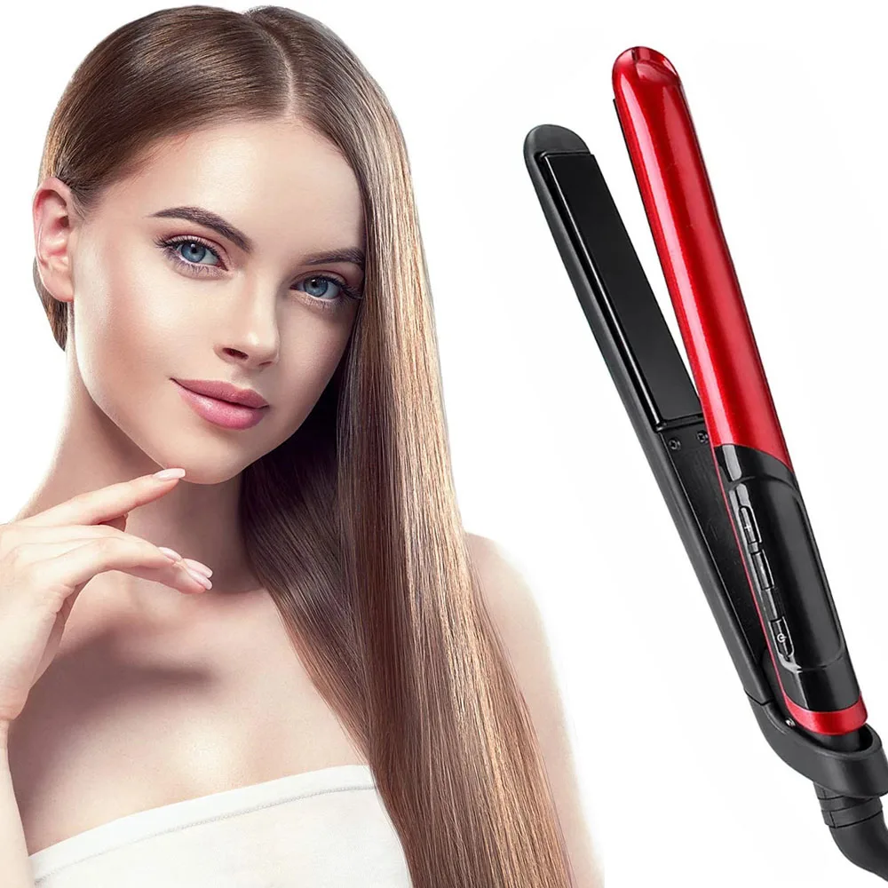 balans Competitief Wardianzaak Krultang 45W Stijltang 2 In 1 Platte Nieuwe Keramische Verwarming Panelen  Snelle Curler Care Styling Gereedschap|null| - AliExpress