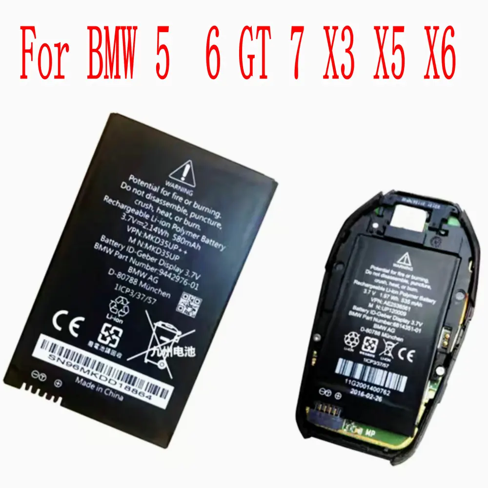 MKD35UP batteria di ricambio per BMW 5 6 GT 7 X3 X5 X6 5310le 730 740 745  760li Series LCD telecomando chiave - AliExpress