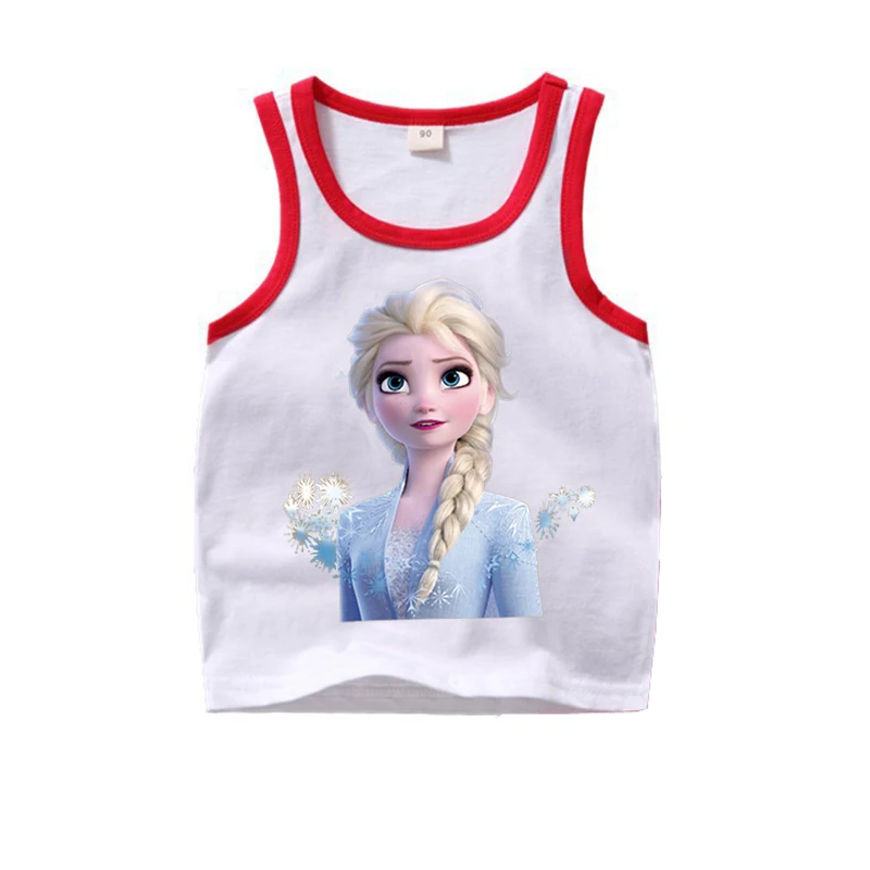 Frozen Baby Kids Clothing Sets Cartoon Girls Elsa Short Sleeve Cotton Baby Tops + Shorts 2Pcs Clothes Set Child Summer Set best Baby Clothing Set Baby Clothing Set