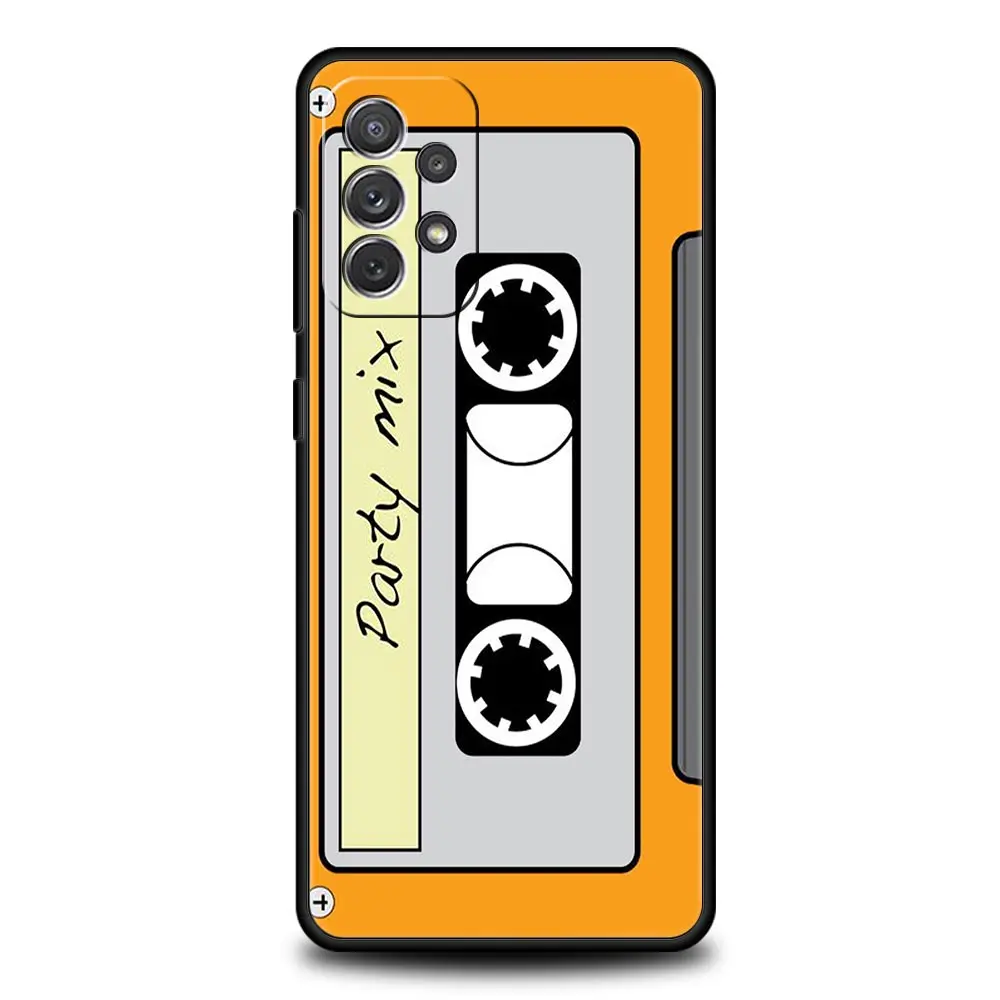 Retro Cassette Tape Design Phone Case Cover