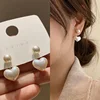 53265-cce726.jpg New Fashion love Heart Pearl Earrings for Women Sweet Elegant Temperament Drop Earring Trend Jewelry Accessories