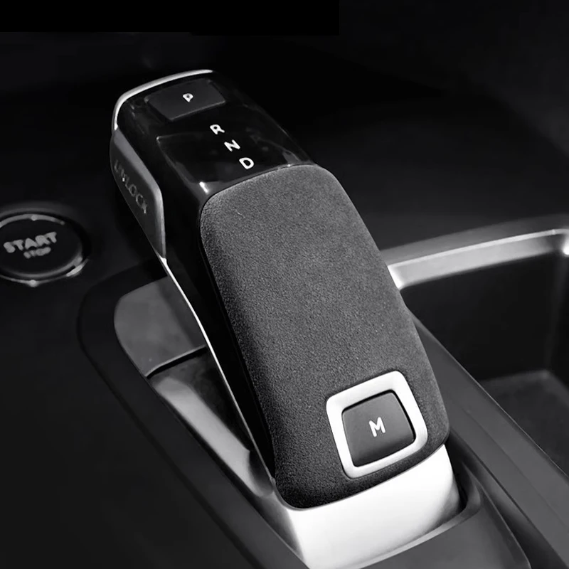 Per Peugeot 508 508 L 2008 4008 5008 Top Alcan Tara Wrap Abs Copri Pomello Del Cambio Interno Custodia Protettiva Per Leva Del Cambio Dell'Auto