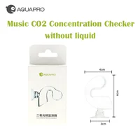 Glass CO2 Concentration Checker Drop Indicator Monitor ADA Style Aquarium Hang On Fish Tank Aquatic Plant Test Cylinder Detector 2