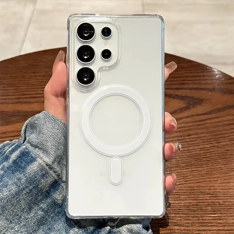 Enhanced Magnetic Wireless Charging Case with Magsafe Compatibility
