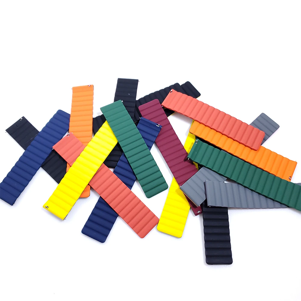 

For Oneplus Watch Smartwatch Silicone Strap Magnetic Watch Band Bracelet one plus Watchband Replacement Wristband correa