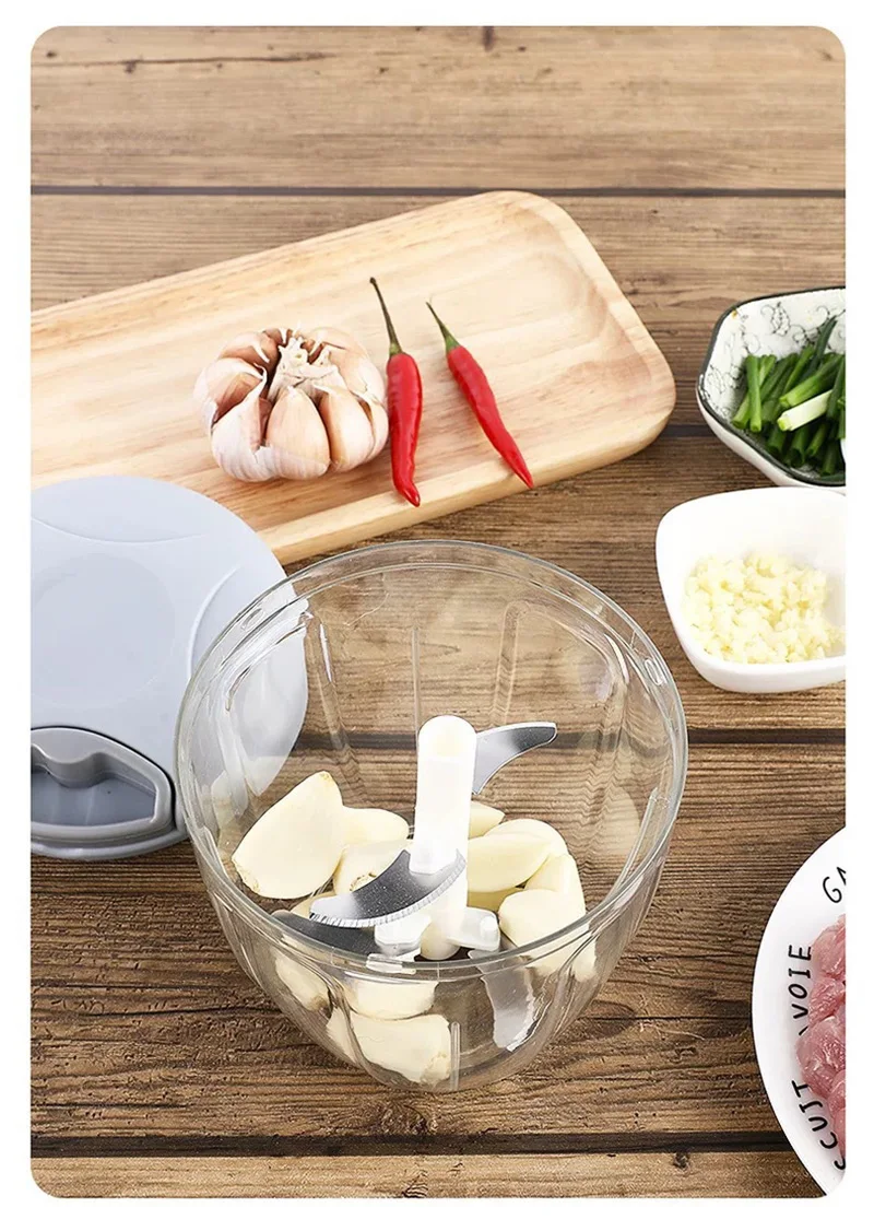 Xiaomi Manual Crusher Vegetable Cutter 500/900ML Chili Onion Garlic Chopper Hand Pull Vegetable Cutter Kitchen Cooking Tools 10 küchexyz.de Sd04f76df8b934d788c51d34a51bc6f1cI küchexyz.de Best Price | Fast Delivery |Quality Product Xiaomi Manual Crusher Vegetable Cutter 500/900ML Chili Onion Garlic Chopper Hand Pull Vegetable Cutter Kitchen Cooking Tools