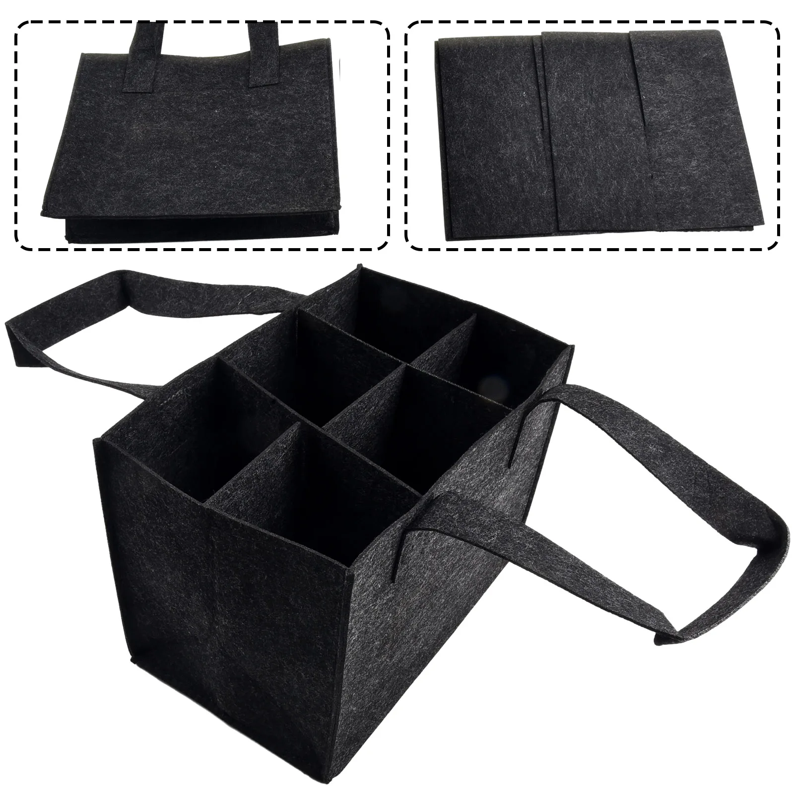 

Party Storage Bag Outdoor Picnic Travel Camping Holder 1pc 25*18*16cm Organizer Beer Bottle Handbag For Wedding