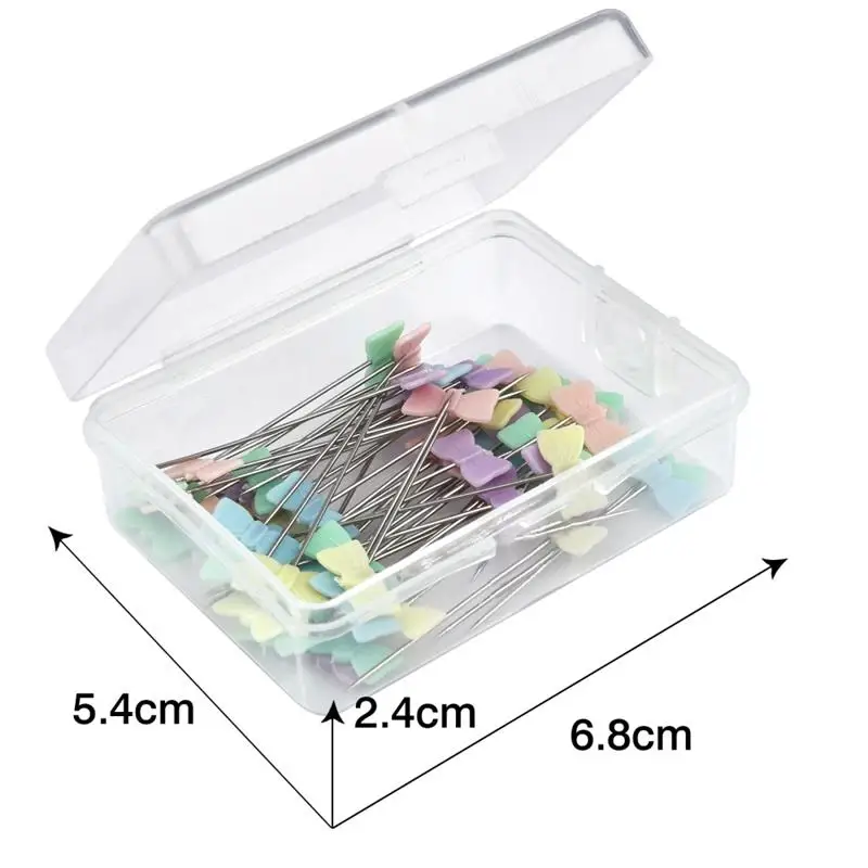 Description Picture 2 of itemMagnetic Needle Storage Case Rectangle Sewing Needle Holder Pincushion Case Organizer For Storage Sewing Tool Accessorie