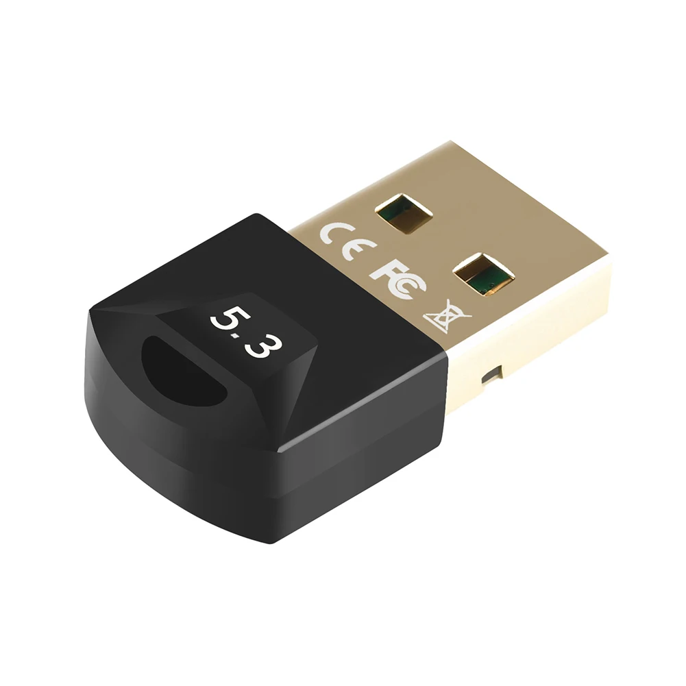 무선 USB 어댑터 3Mbps 플러그 앤 플레이 데스크탑 PC용 무선 마우스 블루투스 호환 5.3 무선 송신기 수신기