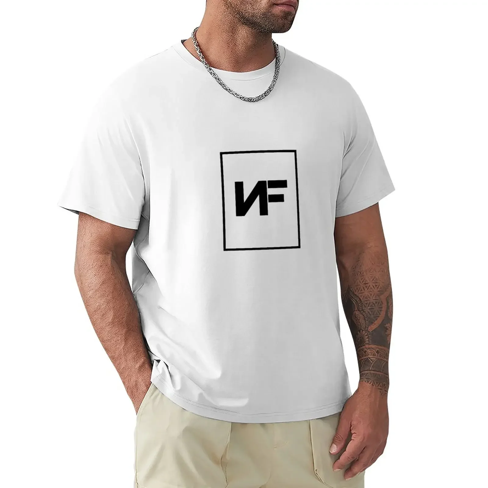 

NF American Rapper Logo T-Shirt funny t shirt black t man t-shirts man designer men