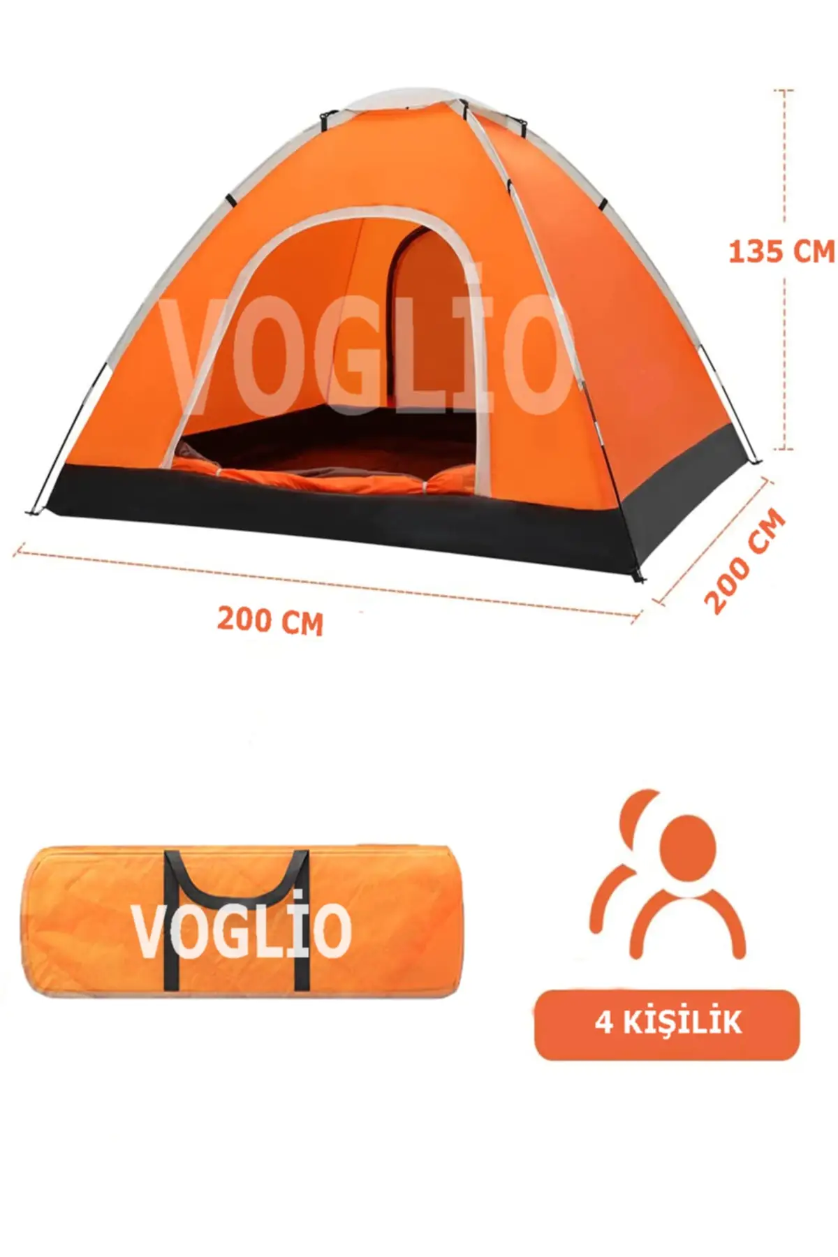 

Quality camping beach garden tent 4 seater 200 * * durable camping tent