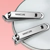 Portable Sharp Nail Clippers Set with Plastic Box, Manicure Pedicure Tools, Nail Cutter Ear Pick Eyebrow Scissors, Family Gifts 4