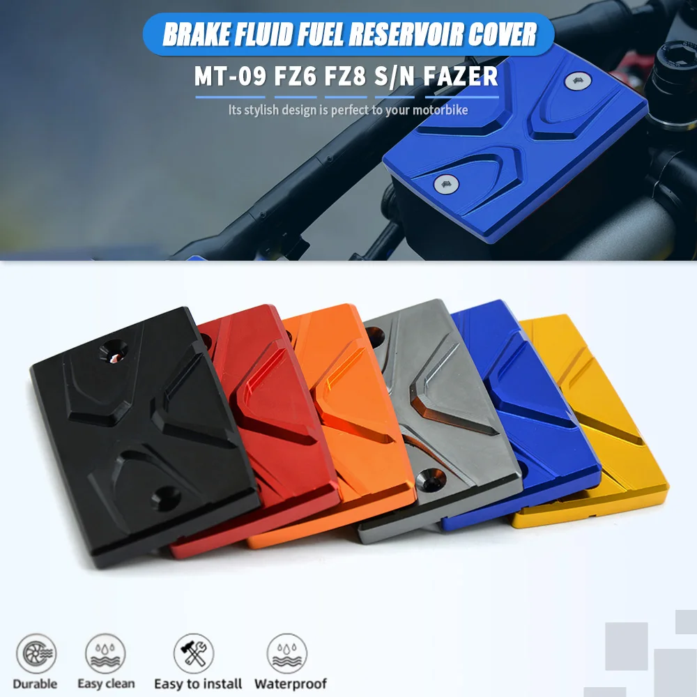

For YAMAHA XT1200Z XJR1300 XJ6 Diversion F TRACER 700/900 GT Motorcycle CNC Aluminum Front Brake Fluid Reservoir Cover Oil Cap