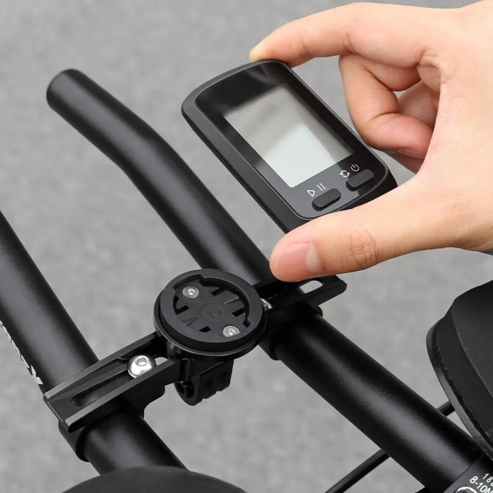 22.2/25.4mm Bicycle TT Bar Stopwatch Holder Aluminum Alloy Adjustable TT Handlebar Computer Mount Multifunctional Universal