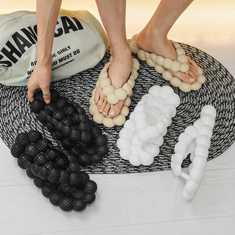 Herren-Flip-Flops, rutschfeste Sommer-Hausschuhe, bequeme, weiche Schaumstoff-Slipper, Slipper für drinnen und draußen_voghion.com