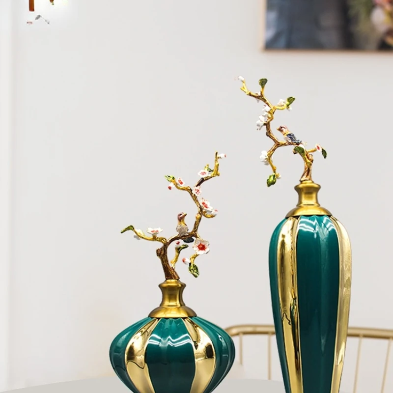 

Decoration Porcelain Minimalist Style TV Cabinet Home Living Room Entrance Decorations