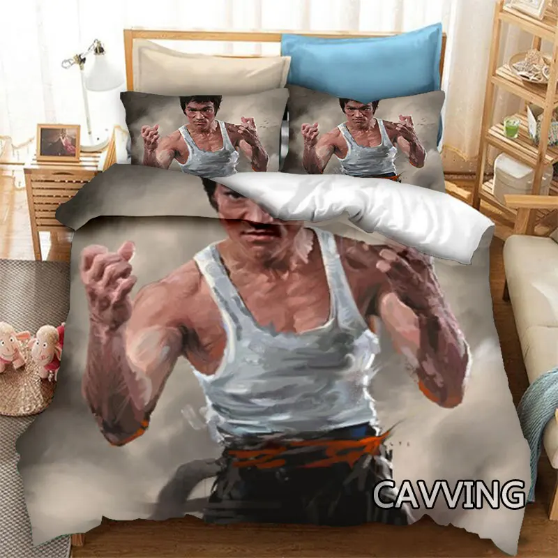 

Bruce Lee 3D Printed Bedding Set Duvet Covers & Pillow Cases Comforter Quilt Cover (US/EU/AU Sizes) K02