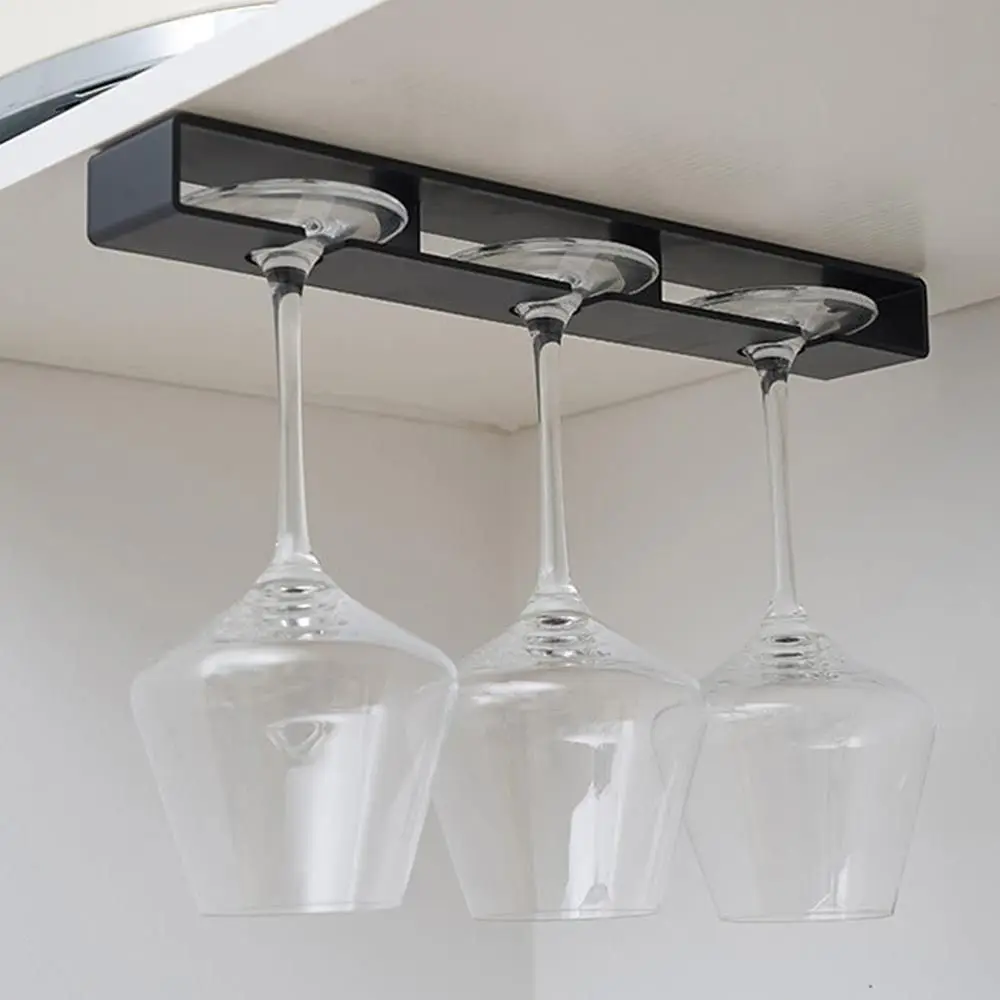 Wine Cup Holder Hanging Wine Cabinet Glass Shelf Home Creative Goblets Hanging Upside Down